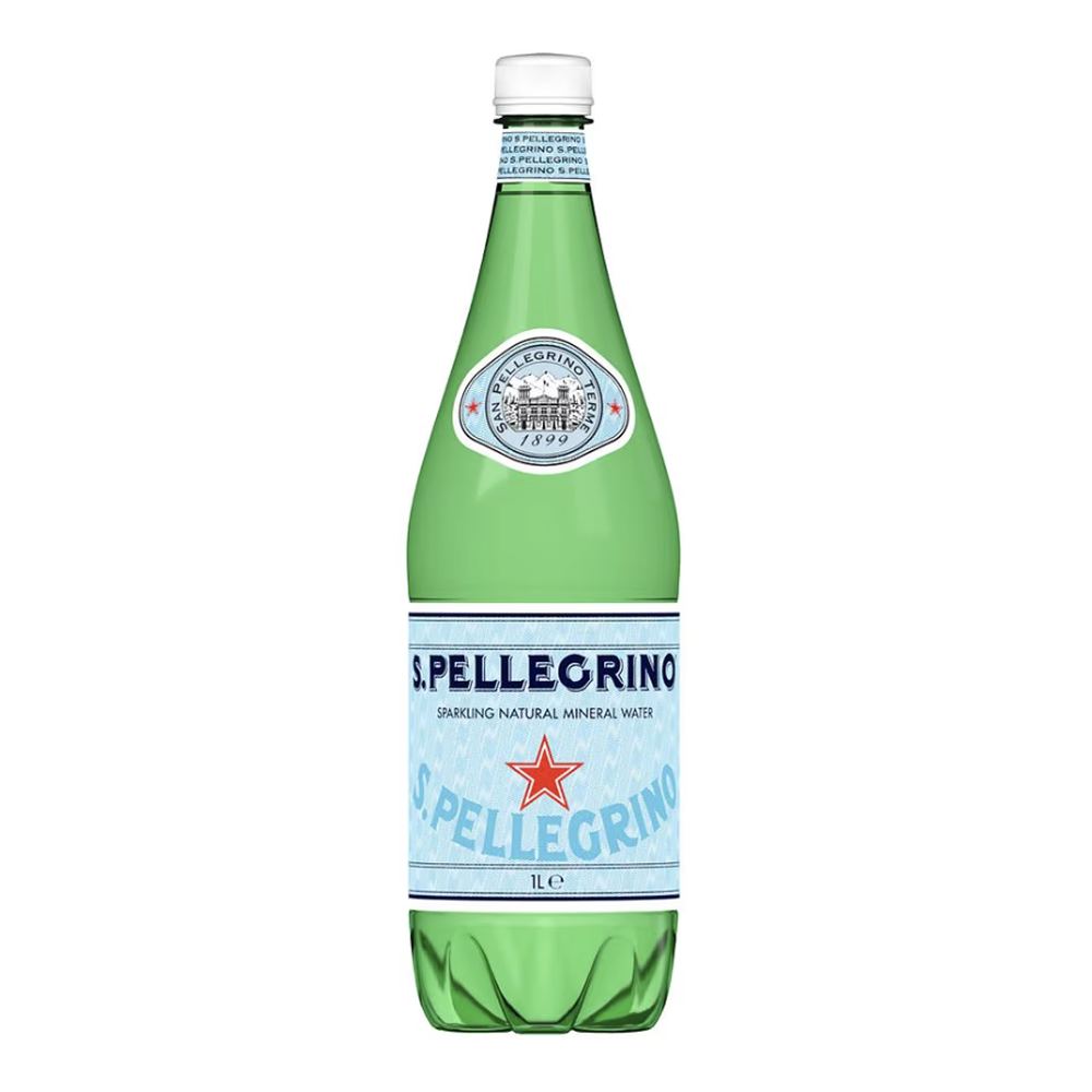 Газированная минеральная вода – 33,8 унции (1 л)